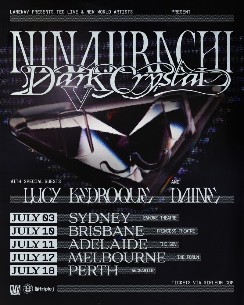 Ninajirachi Dark Crystal V tour Poster 2026