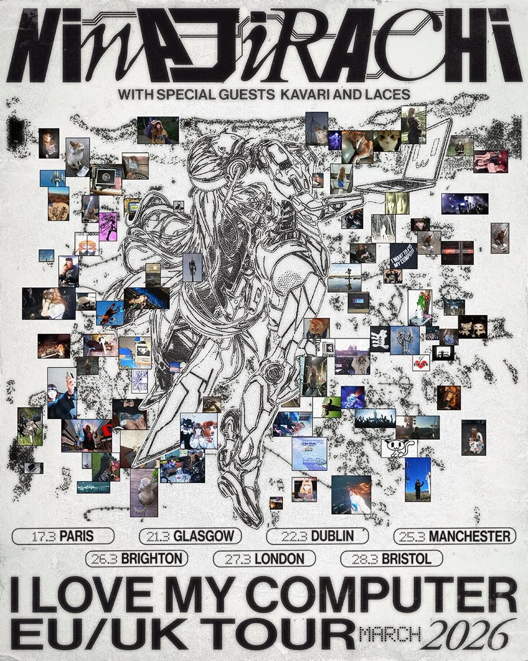 Ninajirachi Dark Crystal V tour Poster 2026